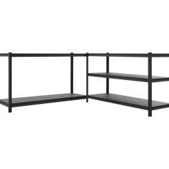 VEVOR Storage Shelves, 5-Tier Adjustable, 3000 lbs Capacity, Heavy Duty Garage Storage Shelving Unit, Metal Utility Rack Shelf, for Garage Workshop Warehouse Basement, 59.49