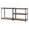 VEVOR Storage Shelves, 5-Tier Adjustable, 2000 lbs Capacity, Heavy Duty Garage Storage Shelving Unit, Metal Utility Rack Shelf, for Garage Warehouse Basement Kitchen, 36.34" W x 18.07" D x 71.38" H