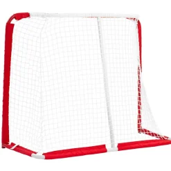 VEVOR Street Hockey Goal, Heavy-Duty Steel Street + Roller Hockey Nets, Durable Hockey Net for Indoor Outdoor Use, Lightweight Portable Training, Easy Assembly for Backyard Park Garage, 55.9 x 44.5 in