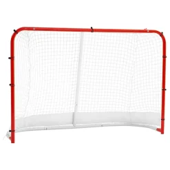 VEVOR Street Hockey Goal, Heavy-Duty Steel Street + Roller Hockey Nets, Durable Hockey Net for Indoor Outdoor Use, Lightweight Portable Training, Easy Assembly for Backyard Park Garage, 72 x 48 in