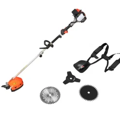 VEVOR String Trimmer, 26cc 2 in 1 Weed Wacker Gas Powered, 17