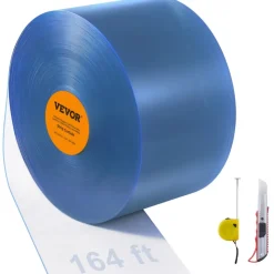 VEVOR Strip Curtain, 164' Length x 8