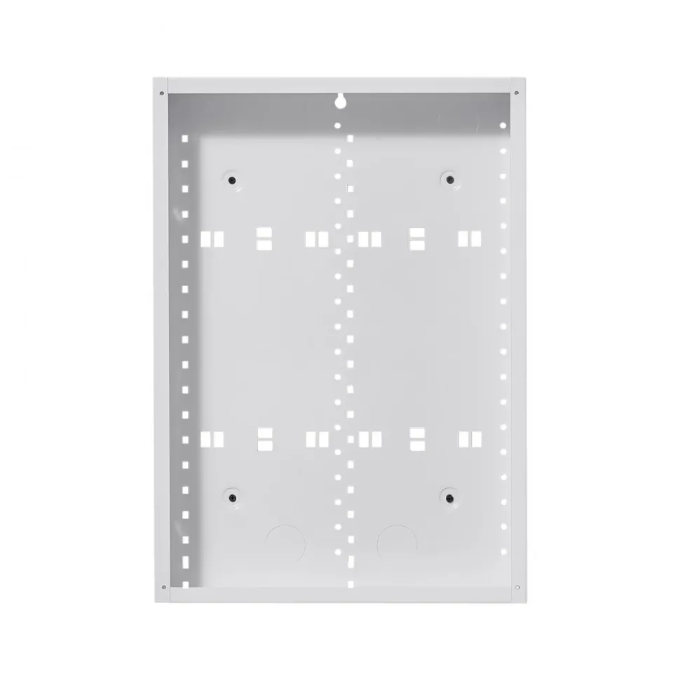 VEVOR Structured Media Enclosure, 20-Inch, Recessed in-Wall Media Box with Cover, Wall-Mount Cable Management Box Kit, Structured Wiring Multi-Media Cabinet, Cold-Rolled Steel, for TV Home Theater