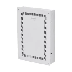 VEVOR Structured Media Enclosure, 20-Inch, Recessed in-Wall Media Box with Cover, Wall-Mount Cable Management Box Kit, Structured Wiring Multi-Media Cabinet, Cold-Rolled Steel, for TV Home Theater