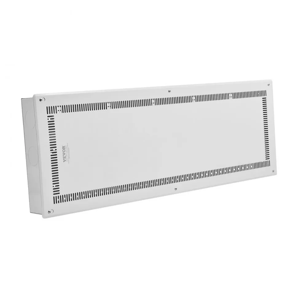 VEVOR Structured Media Enclosure, 42-Inch, Recessed in-Wall Media Box with Cover, Wall-Mount Cable Management Box Kit, Structured Wiring Multi-Media Cabinet, Cold-Rolled Steel, for TV Home Theater