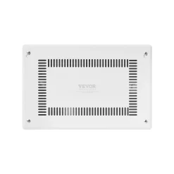 VEVOR Structured Media Enclosure, 9-Inch, Recessed in-Wall Media Box with Cover, Wall-Mount Cable Management Box Kit, Structured Wiring Multi-Media Cabinet, Cold-Rolled Steel, for TV Home Theater
