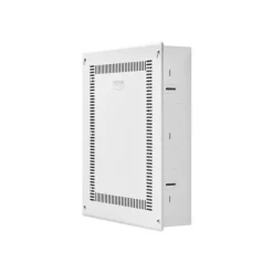 VEVOR Structured Media Enclosure, 17-Inch, Recessed in-Wall Media Box with Cover, Wall-Mount Cable Management Box Kit, Structured Wiring Multi-Media Cabinet, Cold-Rolled Steel, for TV Home Theater