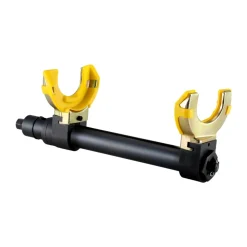 VEVOR Strut Spring Compressor Set, Macpherson Strut Spring Compressor Kit, Interchangeable Fork Strut Coil Extractor Remover Tool, with Yellow Protective Sleeve and Carrying Case