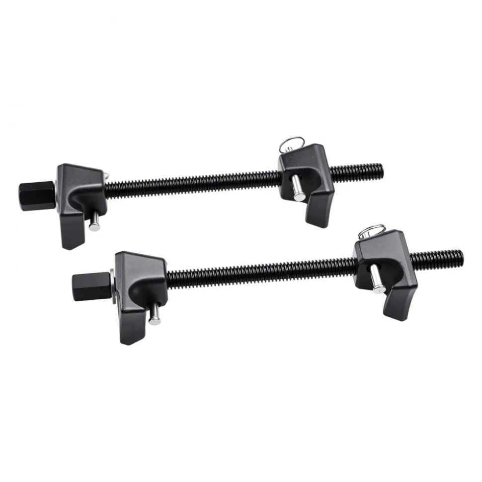 VEVOR Strut Spring Compressor, 2 Pack, Heavy Duty Coil Spring Compressor Tool with 10.4 Inches(256 mm) Range, Compatible with 0.86 inches(22 mm) Hex Sockets, Fit for Car Truck Motorcycle, Black