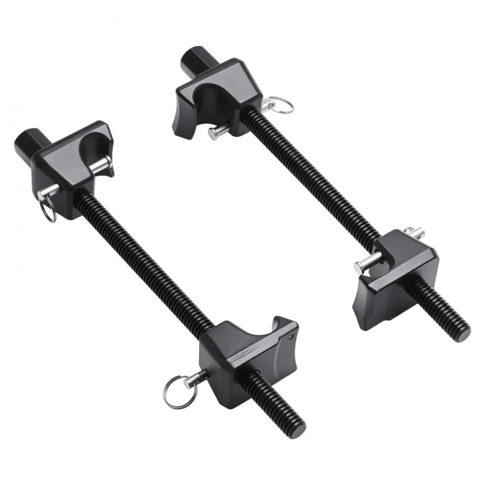 VEVOR Strut Spring Compressor, 2 Pack, Heavy Duty Coil Spring Compressor Tool with 10.4 Inches(256 mm) Range, Compatible with 0.86 inches(22 mm) Hex Sockets, Fit for Car Truck Motorcycle, Black