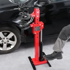 VEVOR Strut Spring Compressor, 4.5 Ton/9920 LBS Hydraulic Jack Capacity, 1 Ton Rated Compression Force, Auto Strut Coil Spring Compressor Tool, Hydraulic Spring Compressor for Strut Spring Removing