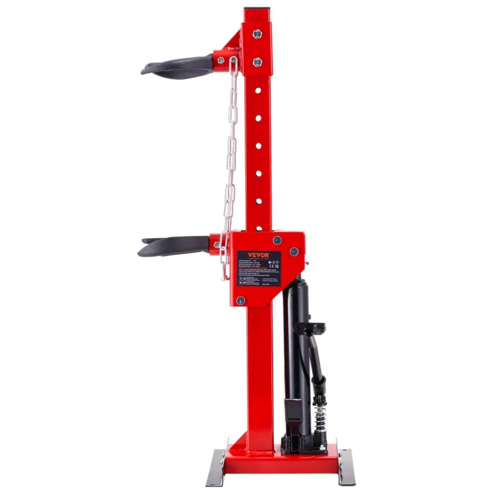 VEVOR Strut Spring Compressor, 4.5 Ton/9920 LBS Hydraulic Jack Capacity, 1 Ton Rated Compression Force, Auto Strut Coil Spring Compressor Tool, Hydraulic Spring Compressor for Strut Spring Removing