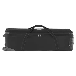 VEVOR Studio Equipment Trolley Case, 51.57 x 14.37 x 14.96 in / 131 x 36.5 x 38 cm, Rolling Camera Bag, Carrying Bag with Wheels Straps Padded Compartment Handle, for Light Stands, Tripods, Telescopes
