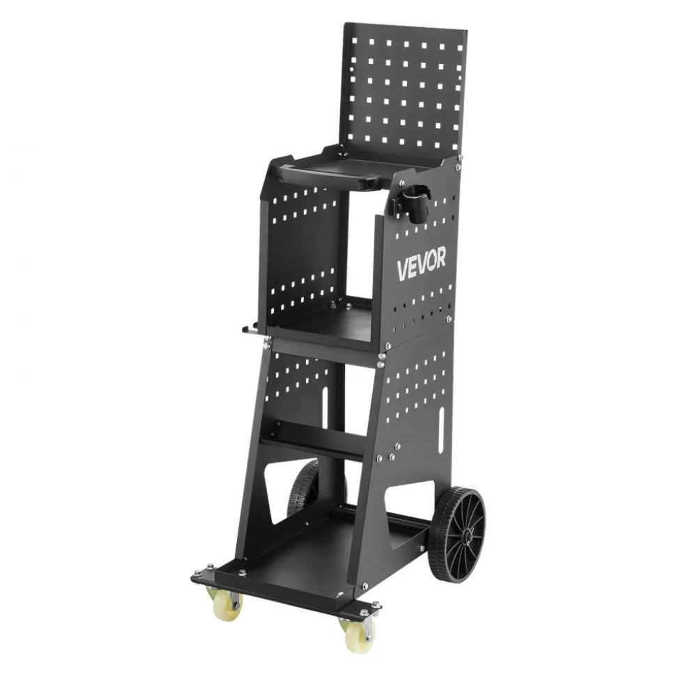 VEVOR Stud Welder Dent Repair Kit & Welding Cart, 3KW Spot Welder with 2 Welding Guns and 7 Modes, 110V Auto Body Spot Welding Dent Repair Machine for Steel Panel Repair
