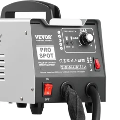 VEVOR Stud Welder Dent Repair Kit, 1.8KW Spot Welder Dent Puller with Auto/Manual Welding & 7 Versatile Modes, 110V Auto Body Spot Welding Dent Puller Machine for Car, Truck Dent Repair