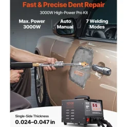 VEVOR Stud Welder Dent Repair Kit, 110V Spot Welding Machine with Slide Hammer Dent Puller, Professional Dent Removal Kit for Auto Body Dent Repair
