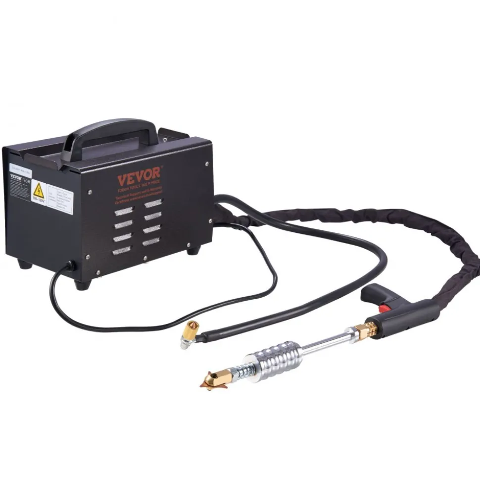 VEVOR Stud Welder Dent Repair Kit, 110V Spot Welding Machine with Slide Hammer Dent Puller, Professional Dent Removal Kit for Auto Body Dent Repair
