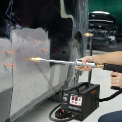 VEVOR Stud Welder Dent Repair Kit, 110V Spot Welding Machine with Slide Hammer Dent Puller, Professional Dent Removal Kit for Auto Body Dent Repair