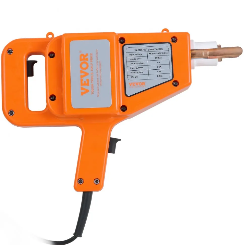 VEVOR Stud Welder Kit, 1600A Stud Welder Dent Repair Kit, 800VA Spot Welder Stud, 110V Welder Stud Kit, Stud Gun Dent Puller Kit with Complete Accessories, Dent Welder Repair for Auto Body Repairing