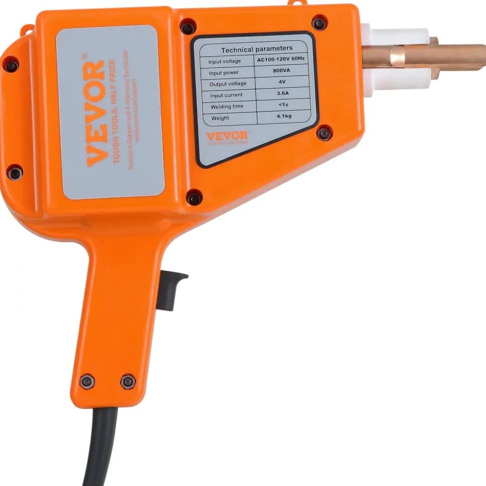 VEVOR Stud Welder Kit, 5500 Stud Welder Dent Repair Kit, 800VA Spot Welder Stud, 110V Welder Stud Kit, Stud Gun Dent Puller Kit with Complete Accessories, Dent Welder Repair for Auto Body Repairing