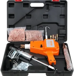 VEVOR Stud Welder Kit, 5500 Stud Welder Dent Repair Kit, 800VA Spot Welder Stud, 110V Welder Stud Kit, Stud Gun Dent Puller Kit with Complete Accessories, Dent Welder Repair for Auto Body Repairing