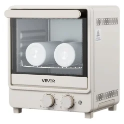 VEVOR Sublimation Oven Machine, 13 Qt, Fits 20oz Tumblers, with 50 Shrink Films, 1 Tape and 2 Heat Gloves, Oven for Sublimation Blank Tumblers, Mugs, Bowls, Off-White