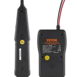 VEVOR Subterranean Wire Locator, Up to 6.5 FT Detection Depth, Earphone-Included Cable Tracer and Break Detector, 3280 FT Detection Range, Ideal for Locating Hidden Pet Fences and Sprinkler Valves