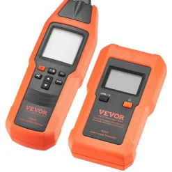 VEVOR Subterranean Wire Tracker, Up to 3 FT Detection Depth, Voltage Range 12-600V, Circuit and Line Break Locator, Extends to 6561 FT for Underground Pipes, Electric Fencing, Hidden Wires