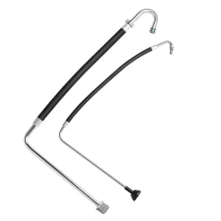 VEVOR Suction Hose Tube and Reflux Line Sets, Aluminum Alloy an Rubber Suction Hose and Reflux Line Set, Paint Sprayers Tool Part, Compatible with Multiple Airless Spraying/Line Painting Machine
