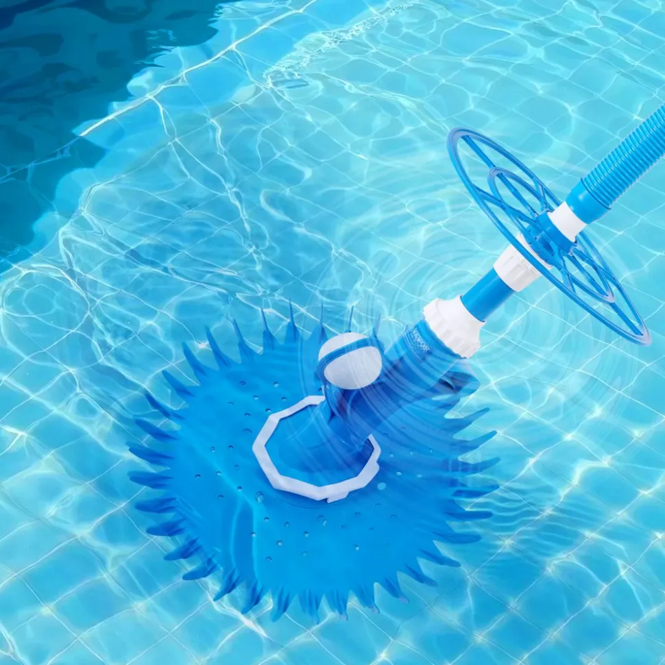VEVOR Suction Pool Cleaner, Automatic Pool Vacuum Cleaner, Suction Side Automatic Pool Cleaner, Suction Vacuum Pool Sweeper with 12 Hoses, for In-ground Pool and Above-ground Pool Up to 20 x 35 ft