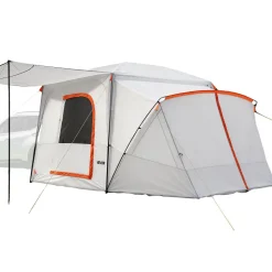 VEVOR SUV Camping Tent for 5-9 Person, 13 x 10 FT 3-Season SUV Tailgate Tent with Ventilated Windows, PU2000mm Waterproof Dual-Use Car Rear Hatch Tents for Outdoor Hiking Travels