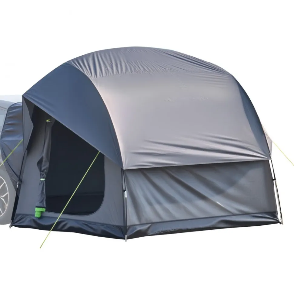 VEVOR SUV Tent for Camping, 8FT L x 8FT W, Waterproof PU2000mm Spacious Double Layer Design for 5-8 Person, SUV Camping Tent with Mesh Windows, Includes Rainfly & Storage Bag, for Outdoor Activities
