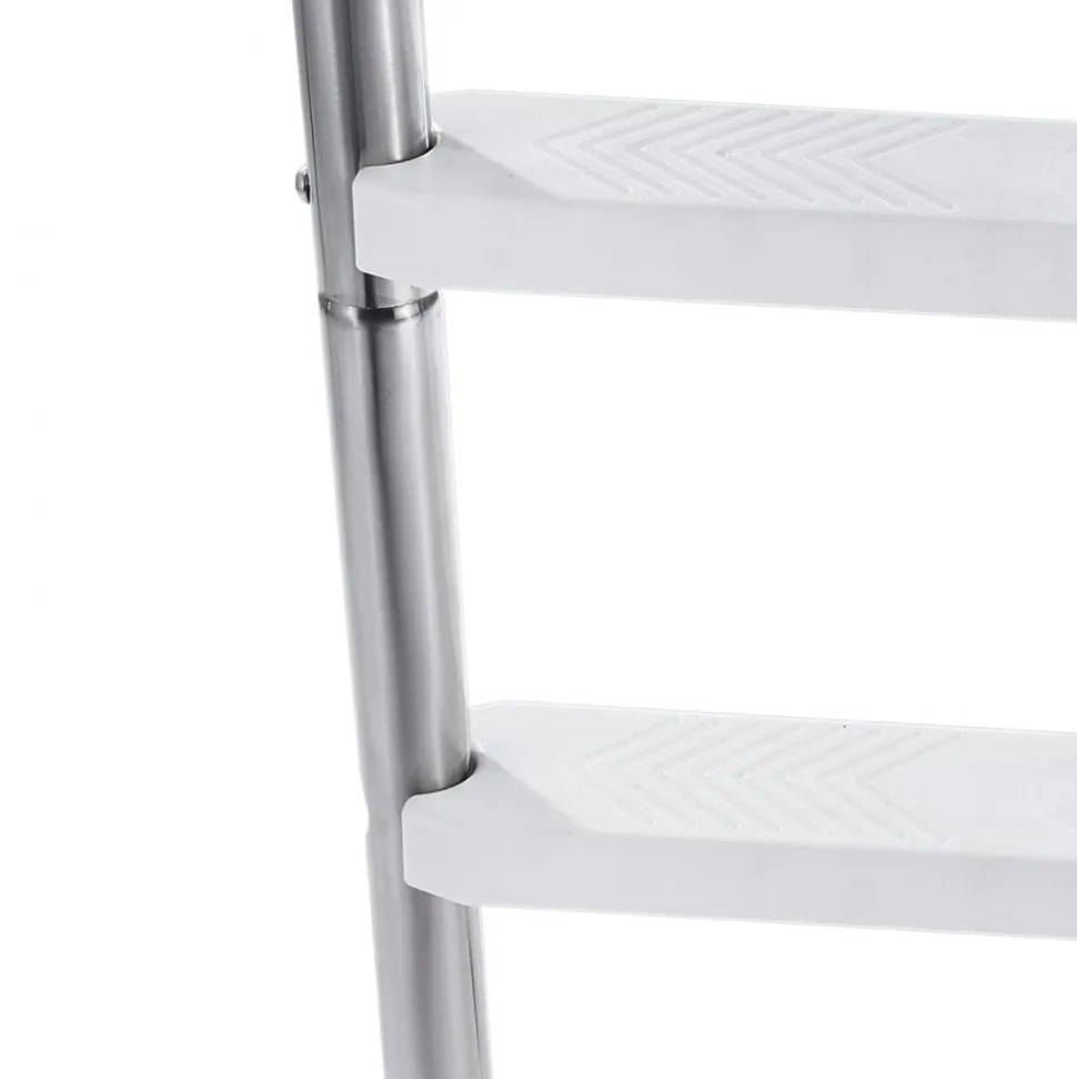 VEVOR Swimming Pool Ladder, 3-Step Stairs with Double Handrails, Non-slip Heavy Duty Wide Steps, Stainless Steel Frame, 265 lbs Capacity for 48-54 in Inground Pools Entry/Exits, Indoor & Outdoor