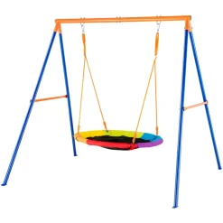 VEVOR Swing Sets for Backyard, 440lbs Load Capacity Swing Set, 40