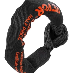 VEVOR Synthetic Soft Shackle, 1/2" x 22" (2 Pack) 44092 lbs (20 Ton) Breaking Strength Recovery Tow Shackles with Extra 2 Sleeves & Storage Bag for UTV, ATV, Trucks, Jeep, Off-Road Vehicles, Black