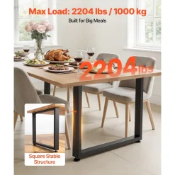 VEVOR Table Legs, 29.1