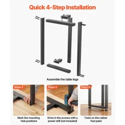 VEVOR Table Legs, 29.1