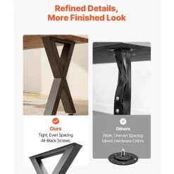 VEVOR Table Legs, 29.5
