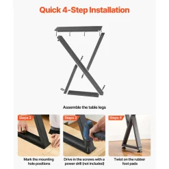 VEVOR Table Legs, 29.1