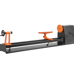 VEVOR Tabletop Wood Lathe, Dimensions 14x40 inches, Motor Power 0.5 HP 370W, Features Variable Speeds 885/1245/1715/2425 RPM, Includes Chisels, Faceplate, Plastic Handle, Hex Wrench, Ideal for Craf