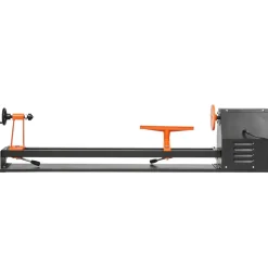 VEVOR Tabletop Wood Lathe, Dimensions 14x40 inches, Motor Power 0.5 HP 370W, Features Variable Speeds 885/1245/1715/2425 RPM, Includes Chisels, Faceplate, Plastic Handle, Hex Wrench, Ideal for Craf