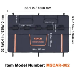 VEVOR Tailgate Bike Pad, 53