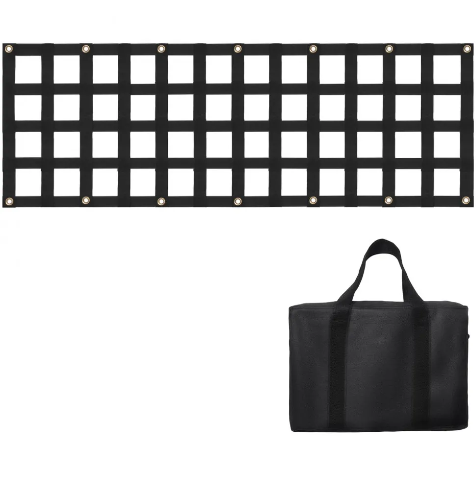 VEVOR Tailgate Net, 54 in x 18 in, Heavy Duty Cargo Net for Truck Bed with 4 Adjustable Telescopic Straps, Extendable & Durable, Flexible Adjustment, Suitable for Pickup, Trailer, Truck, Jeep, SUV