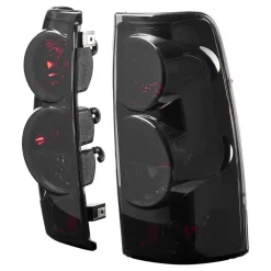VEVOR Tail Light Assembly Compatible with 1999-2003 Chevy Silverado 1999-2006 GMC Sierra 1500 1500 HD 2500 2500 HD 3500, 2007 GMC Sierra Classic Driver & Passenger Side Taillights without Bulbs (2PCS)