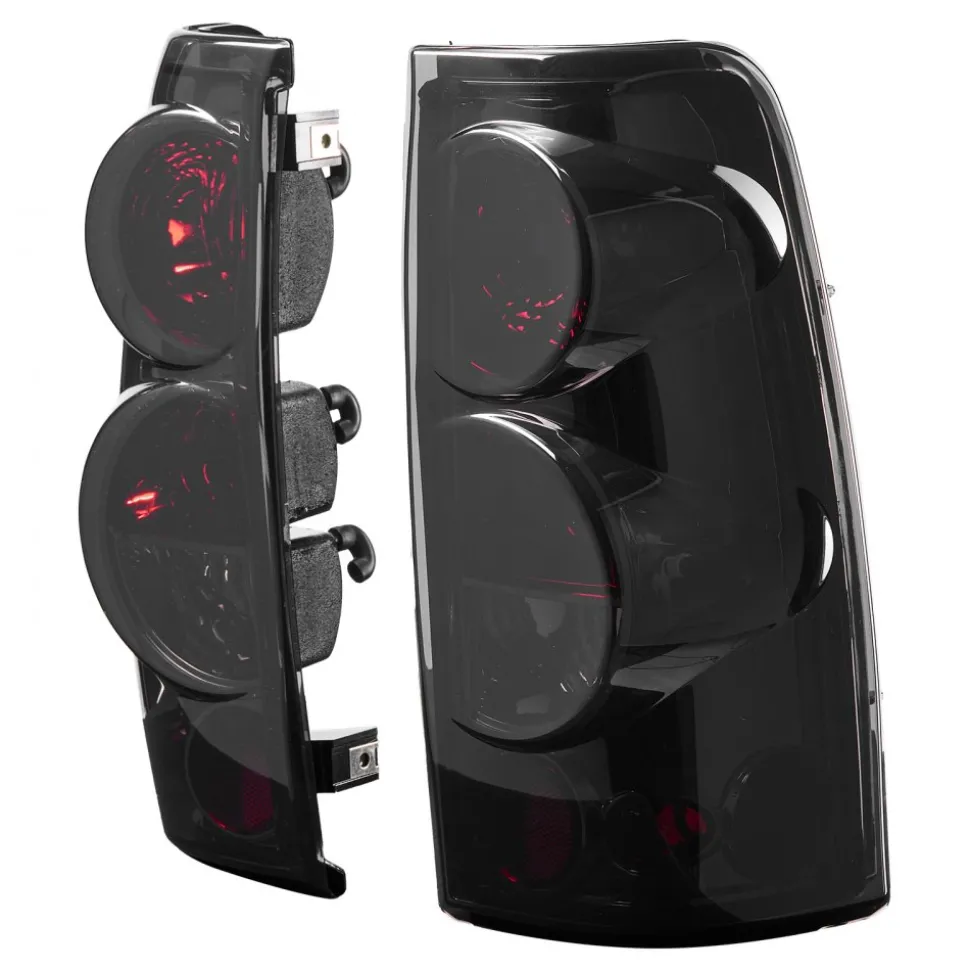 VEVOR Tail Light Assembly Compatible with 1999-2003 Chevy Silverado 1999-2006 GMC Sierra 1500 1500 HD 2500 2500 HD 3500, 2007 GMC Sierra Classic Driver & Passenger Side Taillights without Bulbs (2PCS)