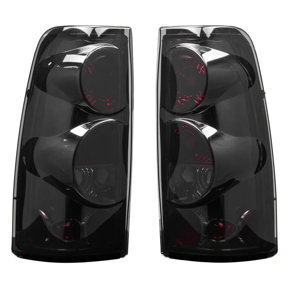 VEVOR Tail Light Assembly Compatible with 1999-2003 Chevy Silverado 1999-2006 GMC Sierra 1500 1500 HD 2500 2500 HD 3500, 2007 GMC Sierra Classic Driver & Passenger Side Taillights without Bulbs (2PCS)