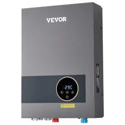 VEVOR Tankless Electric Water Heater, 36kW Instant Hot Water Heater Under Sink, On Demand for Bathroom, Kitchen, Office with LCD Touch Screen, Child Security Lock ,Space-Saving, 240V