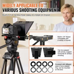 VEVOR Teleprompter, 8