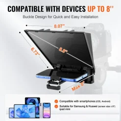 VEVOR Teleprompter, 8