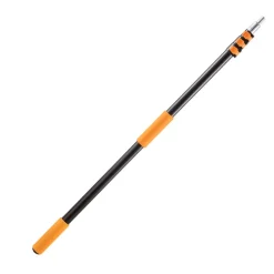 VEVOR Telescopic Extension Pole, 3.8-12 FT Multi-Purpose Extendable Pole, Sturdy Aluminum Alloy Paint Pole Extension with Flip-Lock Design, High Reach Roller Stick for Painting, Dusting and Cleaning